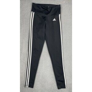 Adidas Legging Pants Womens Size Small Black Climalite Athletic Training Gym